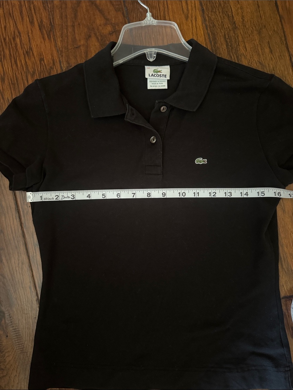 Lacoste women’s polo size small - Picture 5 of 6